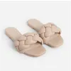 Slippers Fashion Square Toe Flat Women Open Casual Summer Shoes Woman Slip On Ladies Slides Big Size 41 Beach Flip FlopsSlippers