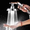 Łazienka głowica prysznicowa Regulowana ręcznie wysokociśnieniowe indeks efektywności energii A + jeden przycisk, aby zatrzymać wodę E11795 220401