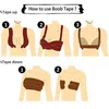 5pc Invisible Lift Up Bra BRA BOOB FATA PARA MEIOS VEDADES DE FESTO DE FEITO DE MEIVO TAPAS DE FEITOS NUS