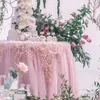Decorative Flowers & Wreaths Imitation Pearl Beads Chain Trim For DIY Gypsophila Garland Wedding Party Decor Jewelry Findings Craft Accessor