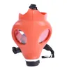 Nargile maskesi tek renkli duman silahı silikon nargile banyosu yıkayıcılar