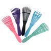 Fit Pinsel Kopfhautmassage Kamm Frauen Entwöhnung Haargesundheit für Salon Friseure Styling Curly L220722