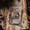 Wrap regalo 30pcs/pacchetto piante romantiche vintage adesivi in ​​pvc fiore decorazione di cartoleria fai -da -te diario etichetta adesivi regalo gitlegift