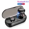 Y30 TWS Auriculares inalámbricos Bluetooth Deporte Portátil Inalámbrico Bluetooth 5.0 Auriculares táctiles Auriculares de sonido estéreo 3D con micrófono 1QNA