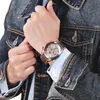 Montre-bracelets 2022 Watch Men Mechanical Automatic Watches Mens Sports Rubber Arafroproof Clock Relogie Masculino