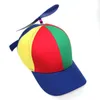 Berets 2022 Adult Helicopter Propeller Baseball Caps Colorful Patchwork Cap Hat Bamboo Dragonfly Children Boys Girls Parent-child