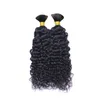 Mongolian Afro Kinky Curly Human Bulk Braiding Hair Bundles Extensions No Weft for Black Women