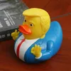 2022 PVC Trump Duck Bath Flotante Agua Juguete Suministros para fiestas Juguetes divertidos Regalo creativo 8.5 * 10 * 8.5 cm stock