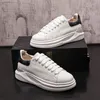 Spring Autumn Fashion Wedding Dress Party Shoes Classic Men's Groomsman Casual Sneakers British Style Round Toe Lace-Up Business Driving Walking Loafers N36