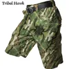 Summer Tactical Cargo Shorts Men Military Paintball Camouflage Waterproof Pants Army Airsoft Multi Pocket Cotton 220715