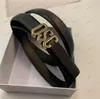 Siyah Bayan Tasarımcı Kemer Marka Harfler Altın Toka Moda Tasarımcıları Lady Kadınlar Için Kemerler Lüks Bekleme Bandı Yüksek Kalite Genişliği 2.5 cm