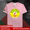 Madagascar Pays Drapeau T-shirt DIY Personnalisé Jersey Fans Nom Numéro Coton T-shirts Hommes Femmes Lâche Casual Sports T-shirt 220620