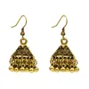 Brincos de jhumka para mulheres, lustres de lustre, candelabro, brincos jhumka para mulheres que derramam possos oorbellen Tribal Egito Gypsy India Jewelrydangle