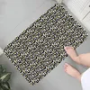 Carpets Leopard Print Printed Flannel Floor Mat Bathroom Decor Carpet Non-Slip For Living Room Kitchen Welcome DoormatCarpets