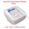 New 3 in 1 Portable Electroporation Needle-free Mesotherapy Machine EMS Fat Frozen Skin Cold Electroporation Hot and Cold