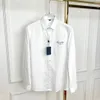 Camicie designer maschi abbigliamento marca uomo camicia abito a manica lunga