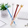 Gel Pens 40 Pcs Cute Cartoon Forest Animals Neutral Black Ink Pen Student Prize Stationery Wholesale Kawaii School Supplies