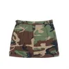 Gymkläder kamouflage taktisk kort kjol kvinnor stora fickor bomullskläder motståndare av armé fans utomhus stridsutbildning militär klädgummi