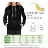 Heren Hoodies Sweatshirts Mens sweatshirt voor vrouwen grappige avocado vs alien print casual hoodie streatwearmen's