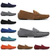 Designer casual män loafers nya skor des chaussures klänning vintage trippel svart grön röd blå män sneakers promenader jogging 38-47 grossist 66 s