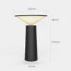 Nordic Eye Protection Reading Led Table Lamp Rotating Lamp Head USB Charging Touch Table Lamp Bedroom Bedside Night Light H220423