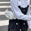 イブニングバッグファッションボウノットボルソムジェールY2K PUショルダーバッグ女性韓国スタイルハンドバッグ女性エレガントサック