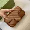 패션 체인 어깨 가방 고급 디자이너 가방 핸드백 유명 브랜드 Marmont Mini Cross Body Coin Purses Back Love Heart Interior Keychain Design