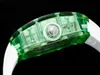 JB Classic Watch RM56-01 är utrustad med Swiss Standard Manual On-Chain Tourbillon Movement Sapphire Crystal Case Natural Rubber Watchband