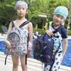 Sac de natation sans barre de savon, séparation humide et sec, sac de rangement étanche pour maillot de bain, sacs de plage à bandoulière pour enfants