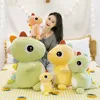 26cm Creative Color Dinosaur Plush Toys Small Dinosaur Doll Girls Pillow Dolls