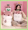 Kawaii Pluszowe lalki chomika śliczne zwierzę zwierzęta miękkie nadziewane zabawki poduszki dziecięce przytulne domowe dekoracje przyjęcia prezent dla dzieci J220729