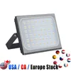 ES Stock Outdoor Lighting LED Floodlights Waterproof Suitable For Warehouse Garage Factory Workshop Garden