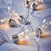 7M 20 Vintage Bulbs LED Garland String Fairy Lights Festoon for Christmas Events Garden Party Xmas Wedding Holiday Decoration 220408