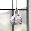 Lampes suspendues LED en verre moderne lumières rétro salle à manger Restaurant Bar lampe à main goutte lumière E27 décoration éclairage pendentif