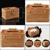 Tissue Boxes Napkins Table Decoration Accessories Kitchen Dining Bar Home Garden Rattan Box Household Napkin Storage Box Restaurant Desk