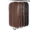 Coffee Folding Business Suit Coat Clothe Garment Dust Cover Protector Storage Bag