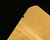 100pcs 3D di spessore Stand up Kraft Paper Window Packaging Bag Chicchi di caffè richiudibili Semi Snack Tè Cereali Polvere Regali per feste di nozze Termosaldatura Sacchetti di stoccaggio