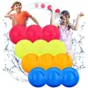Summer Party Water Fight Game Balloon Reusable Rapid Filling Waters Bomb Ball Silicone Splashing Balls for Kids Yard Lawn Pool Fun Game 2024