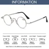 Gafas de sol Fashion Round Reading Gafas Classic Anti Blue-Ray Presbyopia Eyeglasses Blue Light Comput Computy Vision Care 1.0- 4.0SungLasses