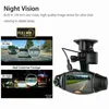 Dash Cam Dual Lens P HD تسجيل سيارة DVR Night Vision '' LCD شاشة LCD مصممة في GPS Video Recorder الأمامية والخلفية الكاميرا J220601