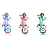 Tuindecoraties Metaal Gecko Wall Decor Lagards Outdoor Hanging Lizard Standue Sculpture Artwork Balcon Balcon Balmen Garden Decoratie 20220503 D3