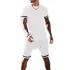 Men's Tracksuits 2022 Trechas de camisetas de verão 2022 Defesa de shorts de praia Tendência de traje masculino de traje de rua