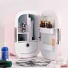 7l Makeup Kylskylt KOURTY Kylskåp Professionell hudvård Intelligent Preservation Home Portable Car Freezer High Quality BX41 H220510