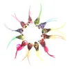 装飾的なオブジェクト図形シミュレーション鳥の人工鳩泡の羽毛DIYパーティークラフト飾り小道家の庭の装飾結婚式の装飾