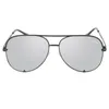 Solglasögon Quay Women Brand Designer Pilot Kvinna Vintage Högtyckelglasögon Damgradient för341V