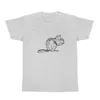 Heren t shirts heren t-shirts casual-stijl t-shirt chipmunk shirt top voor mannen camisa masculina bedrukte jongens en meidenschaal-mouwen