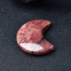 Garnet In Serperntine Star Moon Quartz Mineral Crystal Healing Specimen