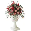 Couronnes de fleurs décoratives, support de boules de fleurs artificielles en soie, pour pièce maîtresse de mariage, décoration de salle de maison, fournitures de fête, bricolage artisanal, 7 couleursD