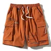 FGKKS Brand Men Trend Cargo Shorts Men STILT PROMENT Pocket Summer Moda casual masculino 220714
