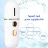 Mini Face Steamer USB Rechargeable Humidifier Nano Nebulizer Portable Cold Spray Moisturizing Beauty Instruments Skin Care Tool 220507